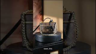 V Vanity Chain Pouch  Small Bag Big Style  Affordable Louis Vuitton at Faux Luxe [upl. by Ameehs]