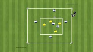 RONDOS 4v2 6v4 DOBLE CUADRADO MINIPORTERÍAS [upl. by Htaras565]