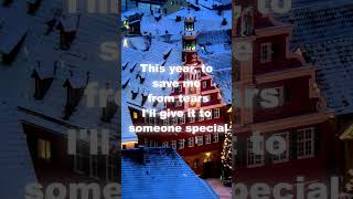 Wham  Last Christmas Lyrics lyricsChristmasshorts [upl. by Yenohtna307]