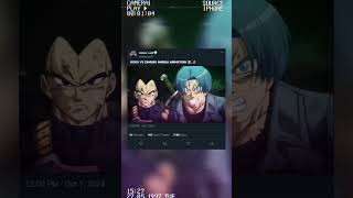 Goku vs Zamasu full fight 🥶🔥👿 short trending anime edit ☠️ [upl. by Acitel]