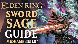 Elden Ring Sword of Night and Flame Build Guide  How to Build a Sword Sage Level 50 Guide [upl. by Bast]