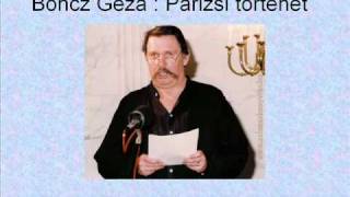 Boncz Géza  Párizsi történet [upl. by Nightingale]