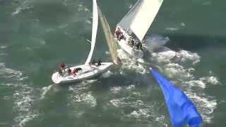 t2ptv at 2011 Rolex Big Boat Series SERIOUS WIPE OUT [upl. by Ahseer]