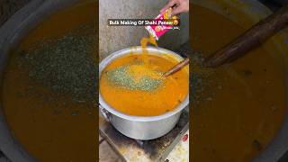 Full Recipe Of Shahi Paneer🤤❤️youtubeshorts trending viralvideo shahipaneer food streetfood [upl. by Otiragram]