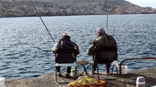 FISHING ON DOCK AT SIDE OF PARADISE BAY [upl. by Onibla]