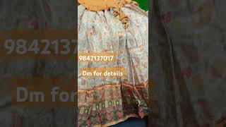 Pattu pavada gown namma thiruNagar pechiAmmansubcribe for detailspattupavadai [upl. by Yssis]