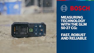 GLM 5027 CG Professional Laser measure for tough construction sites [upl. by Schell]