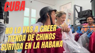 Te Enseño una Tienda de chinos en Cuba bien surtidaMi Vida en Cuba [upl. by Tiny]