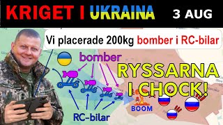 3 Aug OTROLIGT Ukrainarna Får Ryssarna att GÅ UPP I RÖK MED 200 KG VÄTGAS amp SPRÄNGDEG [upl. by Botzow]