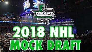 2018 NHL MOCK DRAFT  NHL DRAFT CENTRAL [upl. by Harlene]