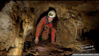 Ardèche  Découverte de la spéléologie 4K [upl. by Carlita554]