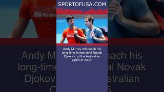 Murray to coach Djokovic at Australian Open shorts [upl. by Finnie]