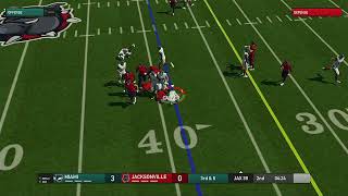 XFL 2022 Season Week 8 Miami Sharks  Jacksonville Bulldogs [upl. by Nalloh]