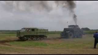 Kirovets K 700 A versus ATS Kirowez Kiroviec Tank Panzer ATS k700a Кировец К 700 К 701 [upl. by Lyret]