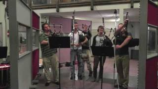 MusicK8com Bagpipes Series Recording Emerald Isle [upl. by Ledarf]