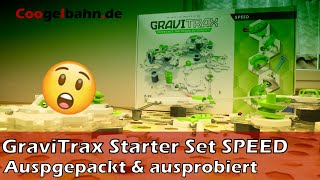 Unboxing GraviTrax STARTER SET SPEED ðŸŽï¸ Lohnt sich das Was ist drin NEUE TEILEâ€“ coogelbahnde [upl. by Luhar]