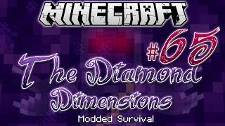 quotOIL EXTRACTIONquot  Diamond Dimensions Modded Survival 65  Minecraft [upl. by Longerich]