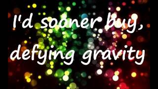 Glee Cast Defying Gravity Kurt Solo Lyrics [upl. by Tal527]