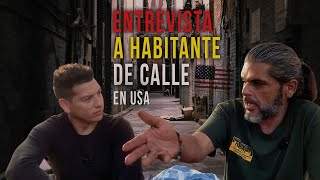 Increíble historia no lo creerías 🙆‍♂️ Habitante de calle en USA [upl. by Seraphim660]