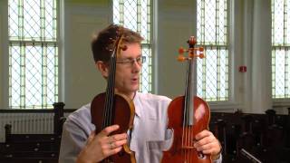 The Baroque Violin and the Modern Violin Similar but very Different [upl. by Seavir]