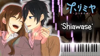 Horimiya Piece OP  Shiawase 幸せ by Omoinotake  Piano CoverTutorial ピアノ [upl. by Cooke]