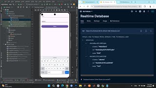 Tutorial Firebase pada Android Kotlin  Save Data Realtime Database  Part 2 [upl. by Aneerak104]