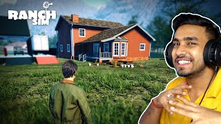 I BUILD A BIG FARM HOUSE  RANCH SIMULATOR GAMEPLAY 15 [upl. by Jasmine]