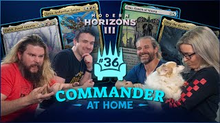 Commander at Home 36  Modern Horizons 3 Commander Deck Preview feat DrLupo and Kyle Hill [upl. by Oicnaneb]