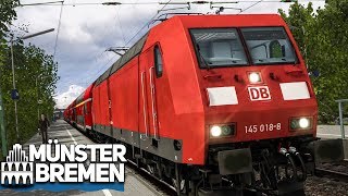 TS 2019 MÜNSTER BREMEN 2 Auf nach OSNABRÜCK  TRAIN SIMULATOR 2019 [upl. by Alleinad]