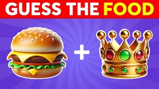 Guess The Food By Emoji 🍩 Food and Drink by Emoji Quiz [upl. by Adam39]