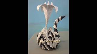 Origami 3D parte 1 [upl. by Tomkiel]