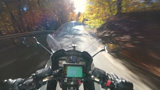 Honda CBF 1000 Riding Uphill Delkevic Exhaust [upl. by Sukramaj]