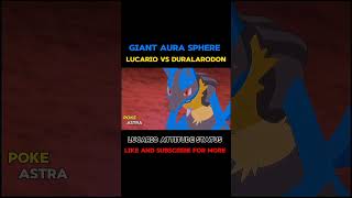 Lucario Vs DuralodonLucario Attitude Statusshorts pokemon [upl. by Nira]