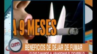 Beneficios inmediatos al dejar el cigarrillo  AM [upl. by Efram]