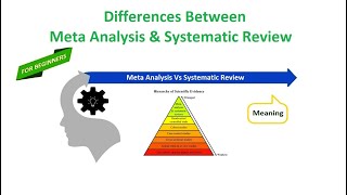 Differences Between Meta Analysis and Systematic Review [upl. by Zsuedat]