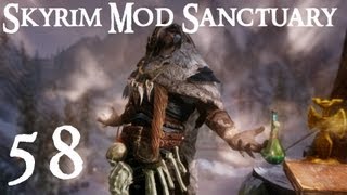 Skyrim Mod Sanctuary 58  Harvest Overhaul Mage Backpack FrankDema Travel BackPack [upl. by Willey809]