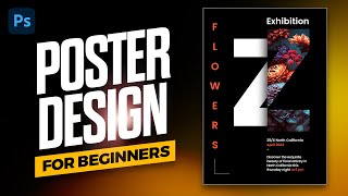 Poster Design Photoshop Tutorial for Beginners [upl. by Roley238]