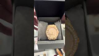 Yolo ASMR Unboxing Guess Jam Tangan Gold Colour amp Fashion unboxingvideo guess asmrsounds jam [upl. by Marella]