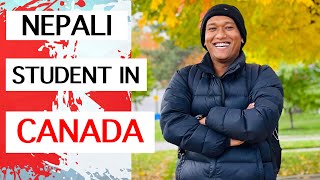 Semester Break In Canada Fanshawe College Nepali Student In Canada [upl. by Aerdnat]