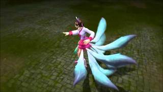 Skin Ahri dynastique 3D [upl. by Amii133]