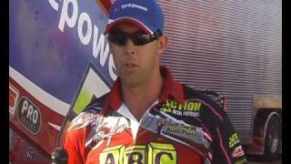 Peter Thorley Q51 Tyrepower Eagle Sprintcar Interview with Clinton Cook 5 June 2010 [upl. by Maghutte]