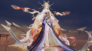 Onmyoji Arena Amaterasu Gameplay [upl. by Harald]