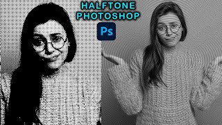 How to create custom Halftone quickly in photoshop cs6  Halftone pattern PHOTOSHOP TUTORIAL [upl. by Mazurek223]