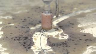 Waterjet processing  Cutting sequence [upl. by Sackville]