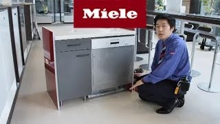 【How to】ミーレ食器洗い機 G 4000 amp G 5000  取付け編   Miele（ミーレ） [upl. by Dilks559]