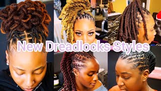 50  Best New Dreadlocks Styles For Women  2023 Short Medium amp Long Locs Styles For Women [upl. by Bashemeth733]