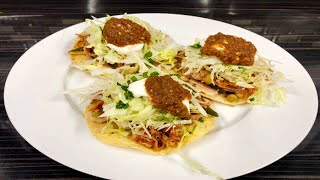 Tostadas de carne desebrada ropa vieja [upl. by Giddings473]