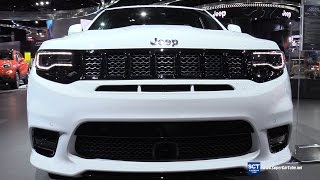 2017 Jeep Grand Cherokee SRT  Exterior and Interior Walkaround  2017 Detroit Auto Show [upl. by Gillespie]