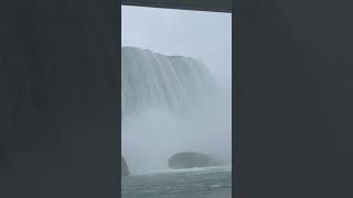 At the foot of Niagara Falls on Maid of the Mist boat [upl. by Hunley760]