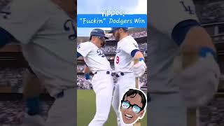 Dodgers win Celebrate LA style [upl. by Pincas]